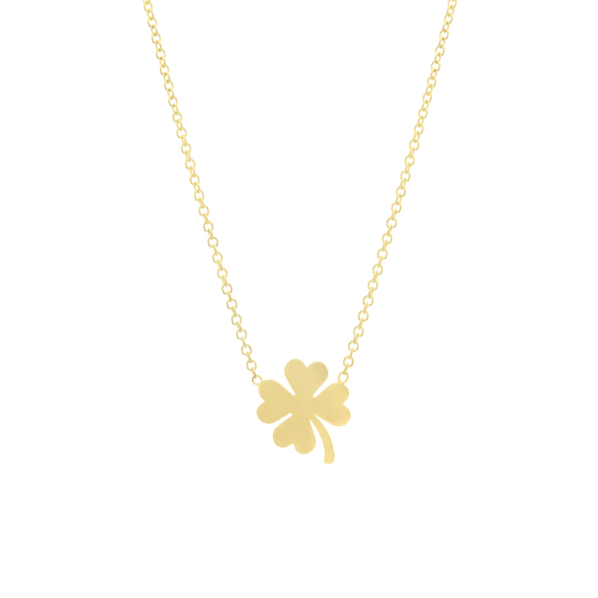 Collar Trebol 18k