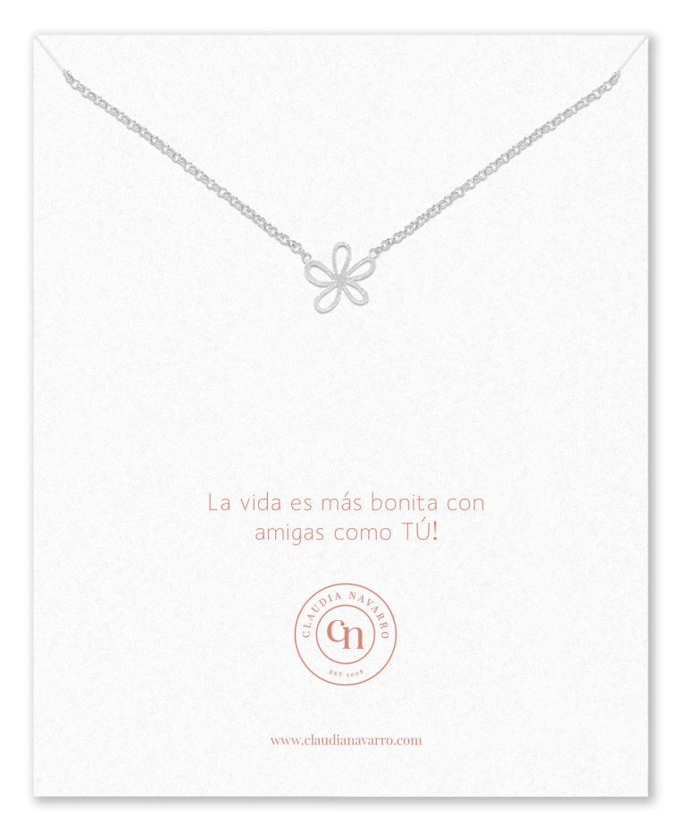 Collar Kids Daisy Silver