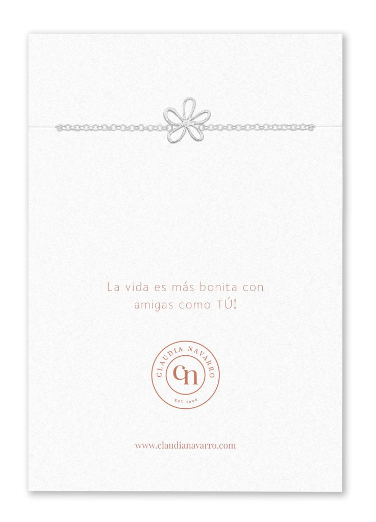 Pulsera Kids Daisy Silver