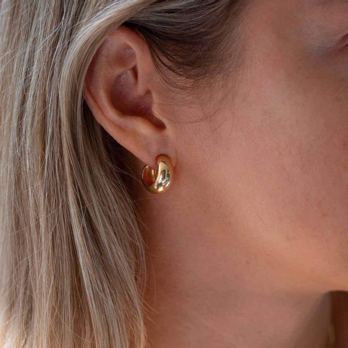 Hoops Shiny Gold