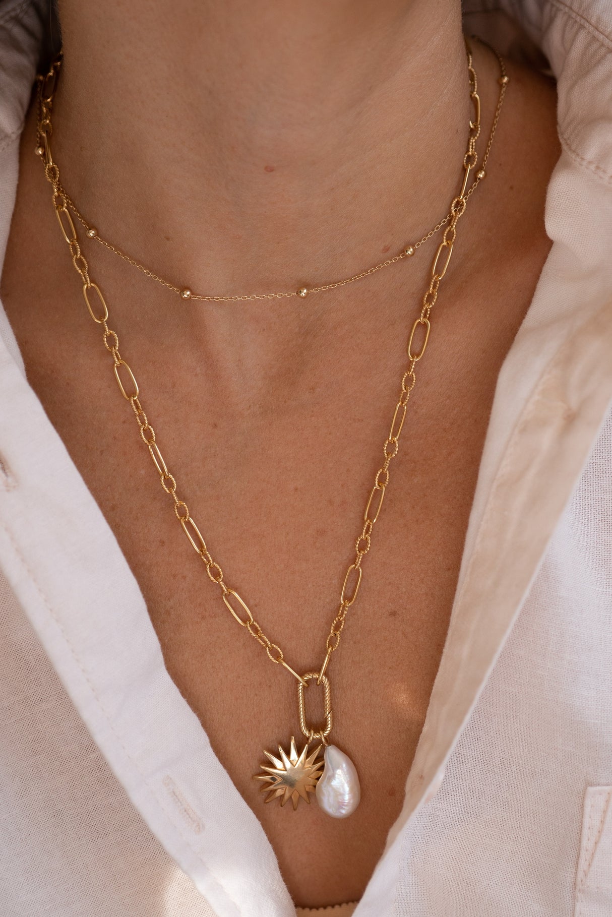 Gargantilla Prisma Gold