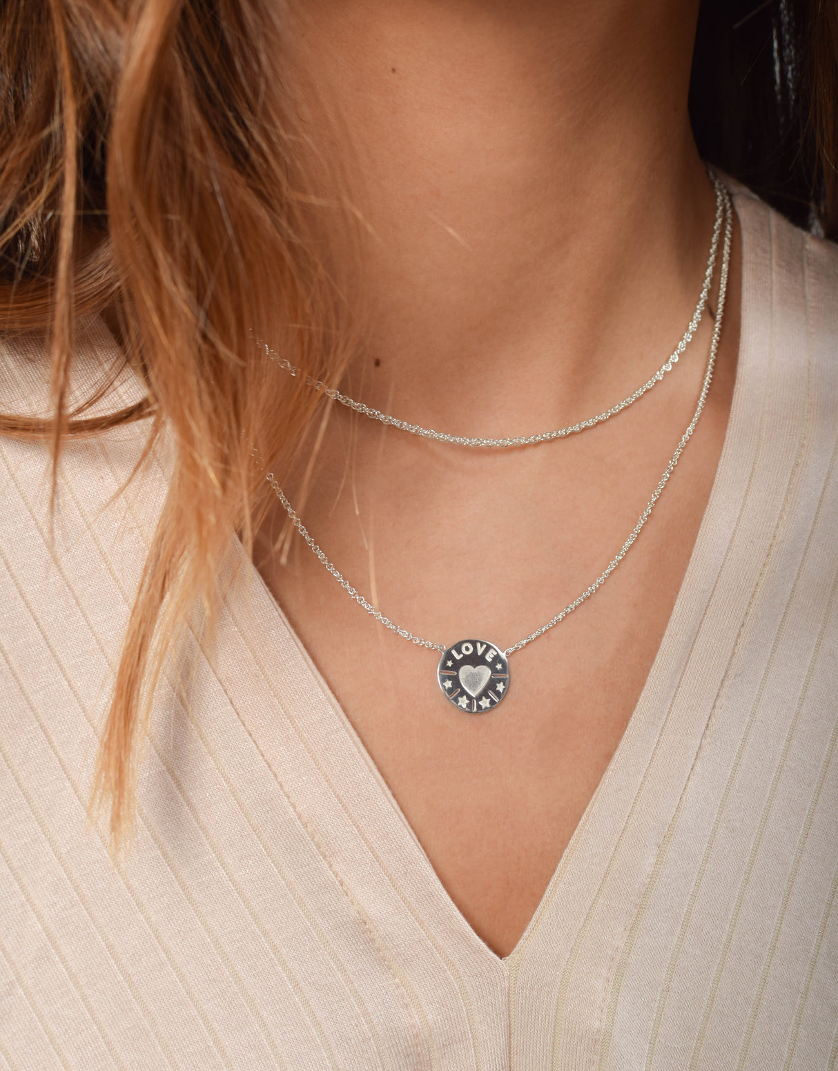 Collar Love Talisman Silver