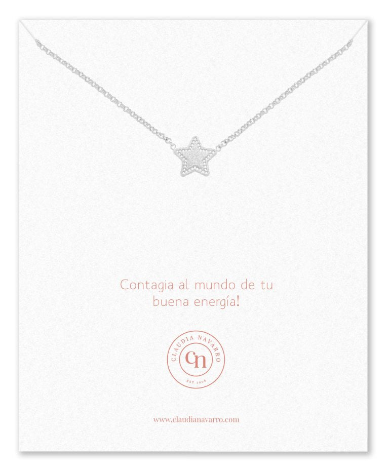 Collar Kids Estrellada Silver