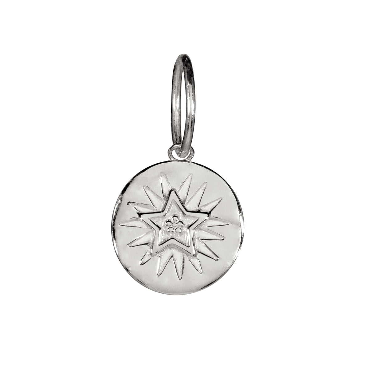 Charm Monogram Silver