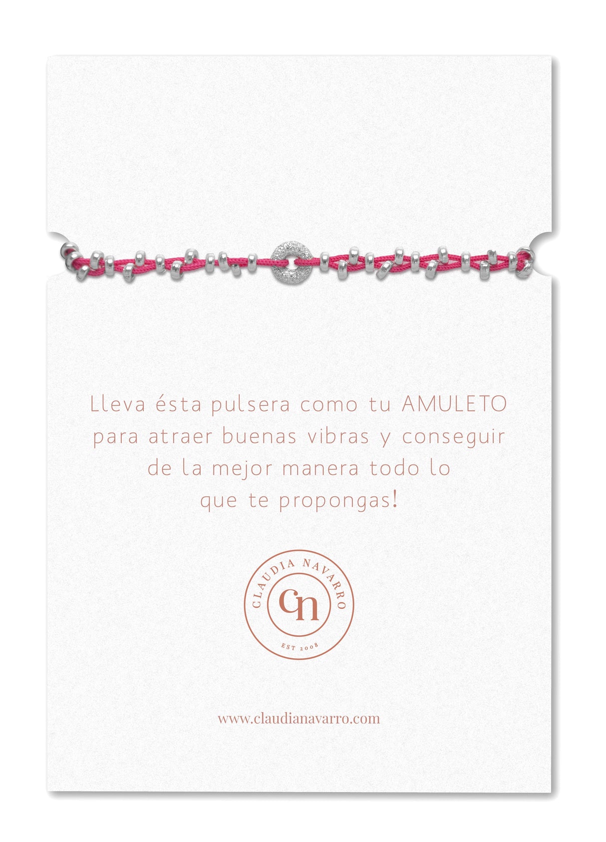 Pulsera Hilo Rueda - Silver