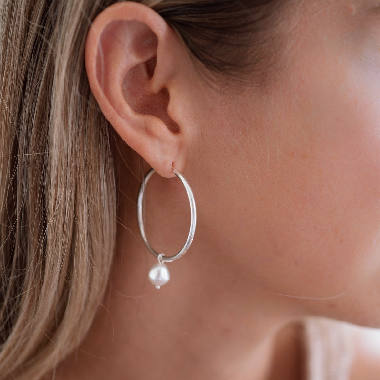 Argolla Endless Pearl Silver