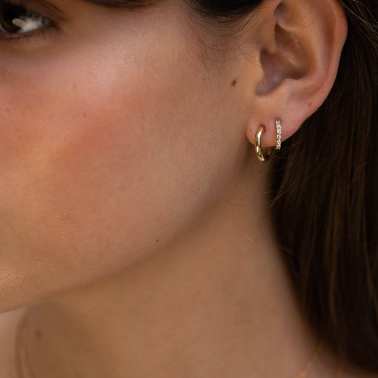 Hoops Mini Gold