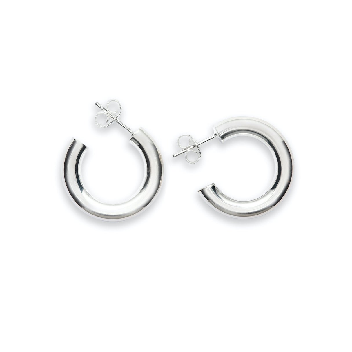Hoops Small Silver
