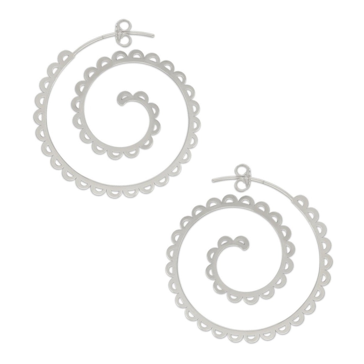 Argolla Spiral Silver