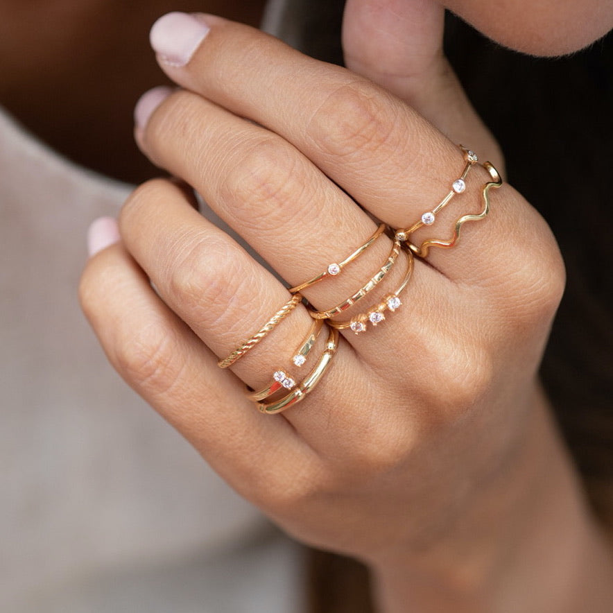 Anillo Triple Ilusion Gold