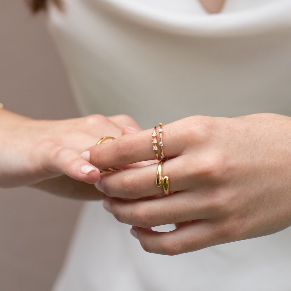 Anillo Triple Ilusion Gold