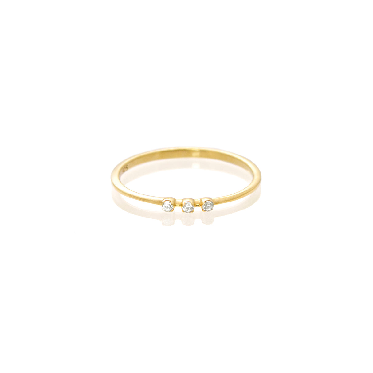 Anillo Triple Ilusion 18K