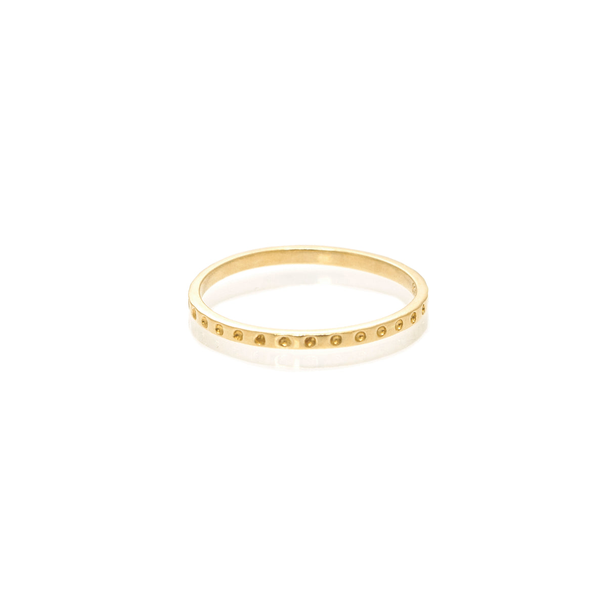 Anillo Puntos 18k