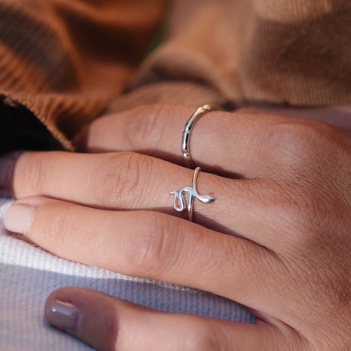 Anillo Bamboo Silver