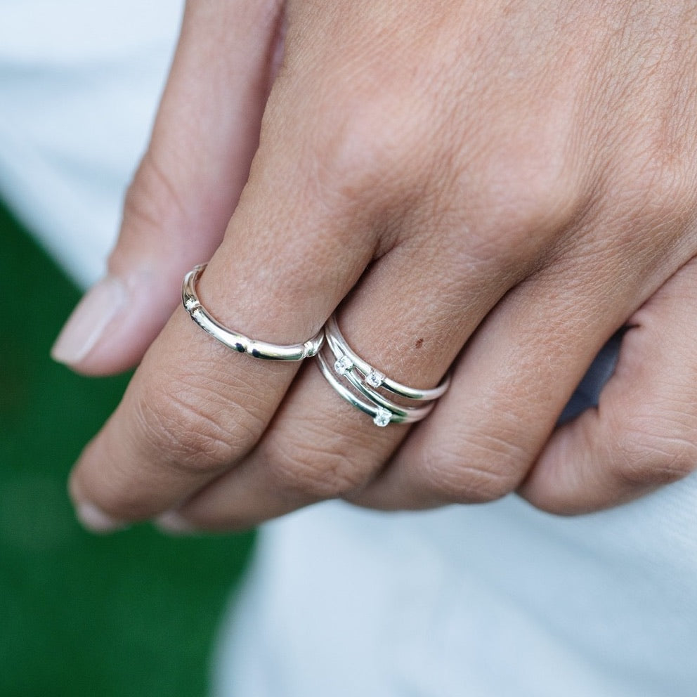 ANILLO TRINITY SILVER