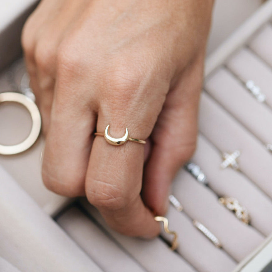 ANILLO MOON GOLD