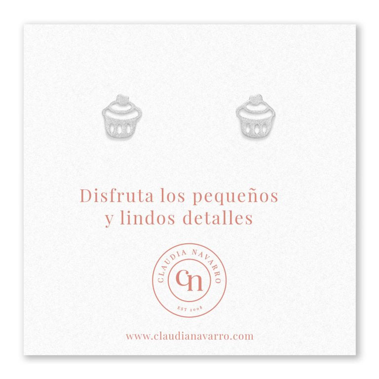 Arete Cupcake Silver