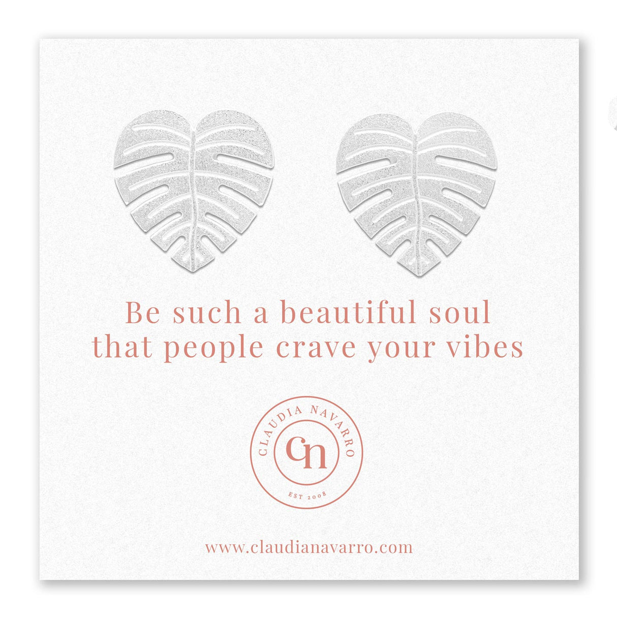 Arete gde Leaf Silver