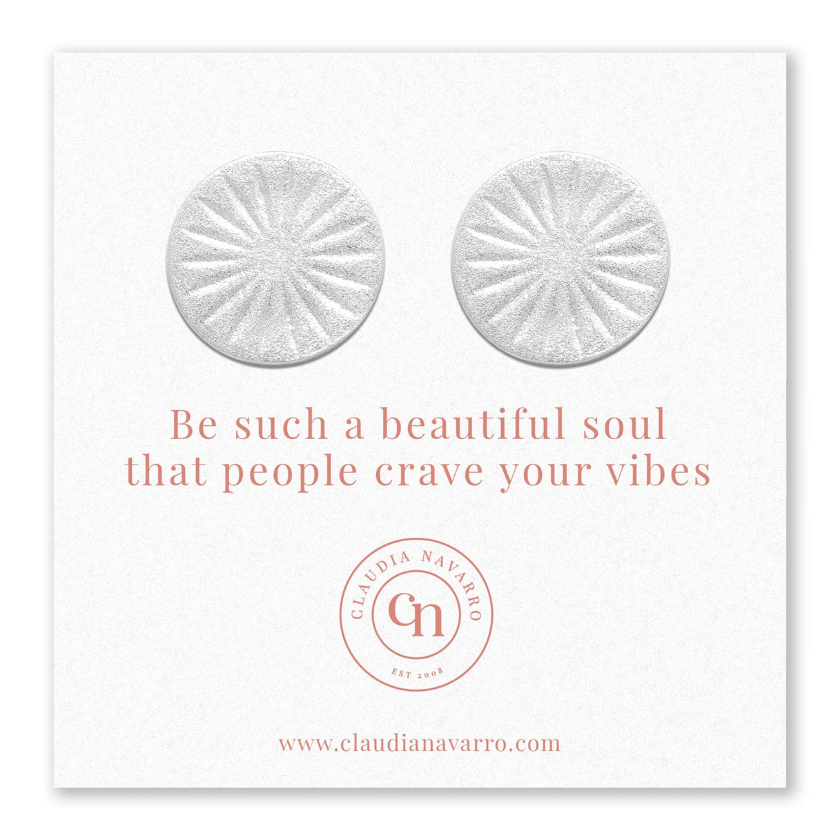 Arete gde Glint Silver