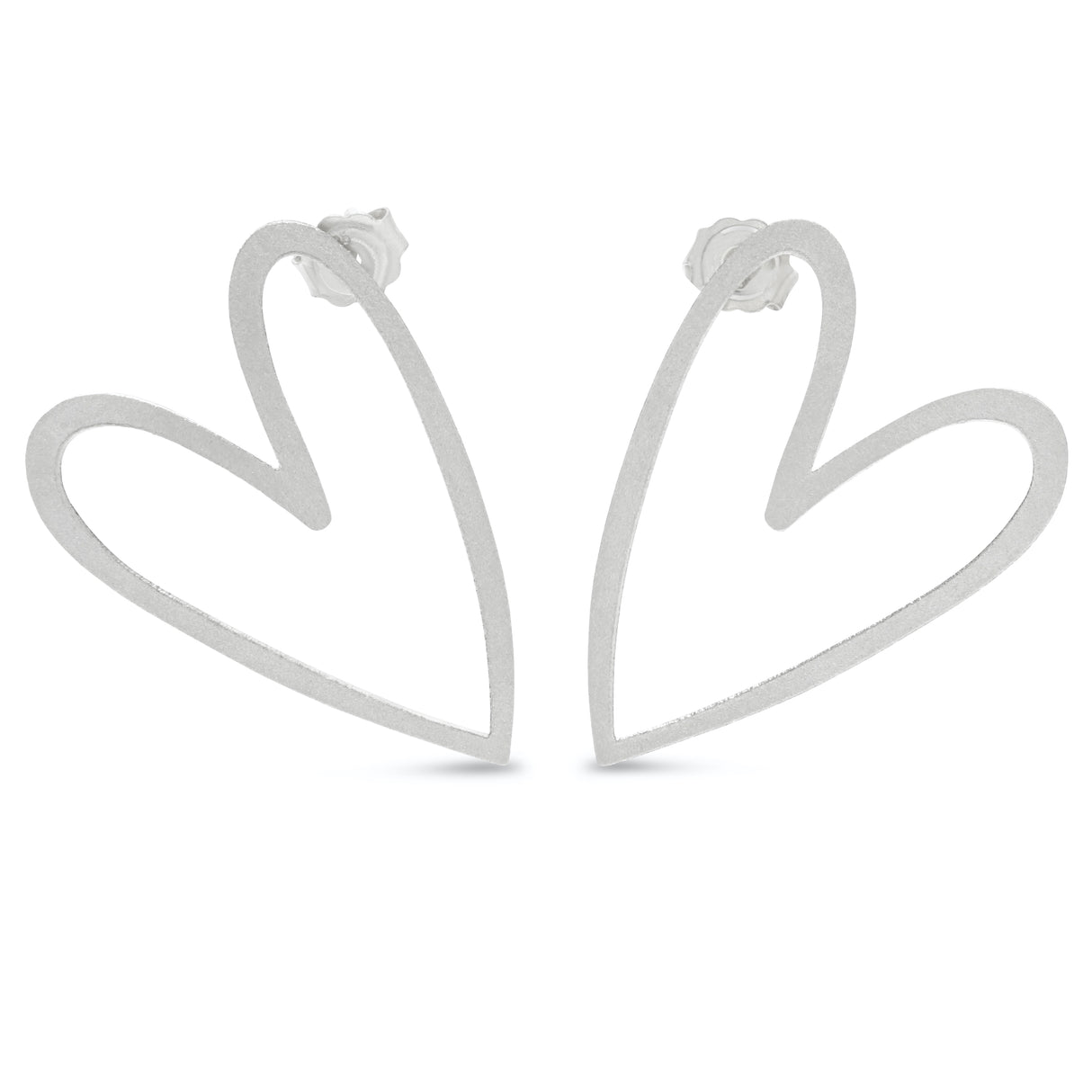 Arete gde Heart Silver