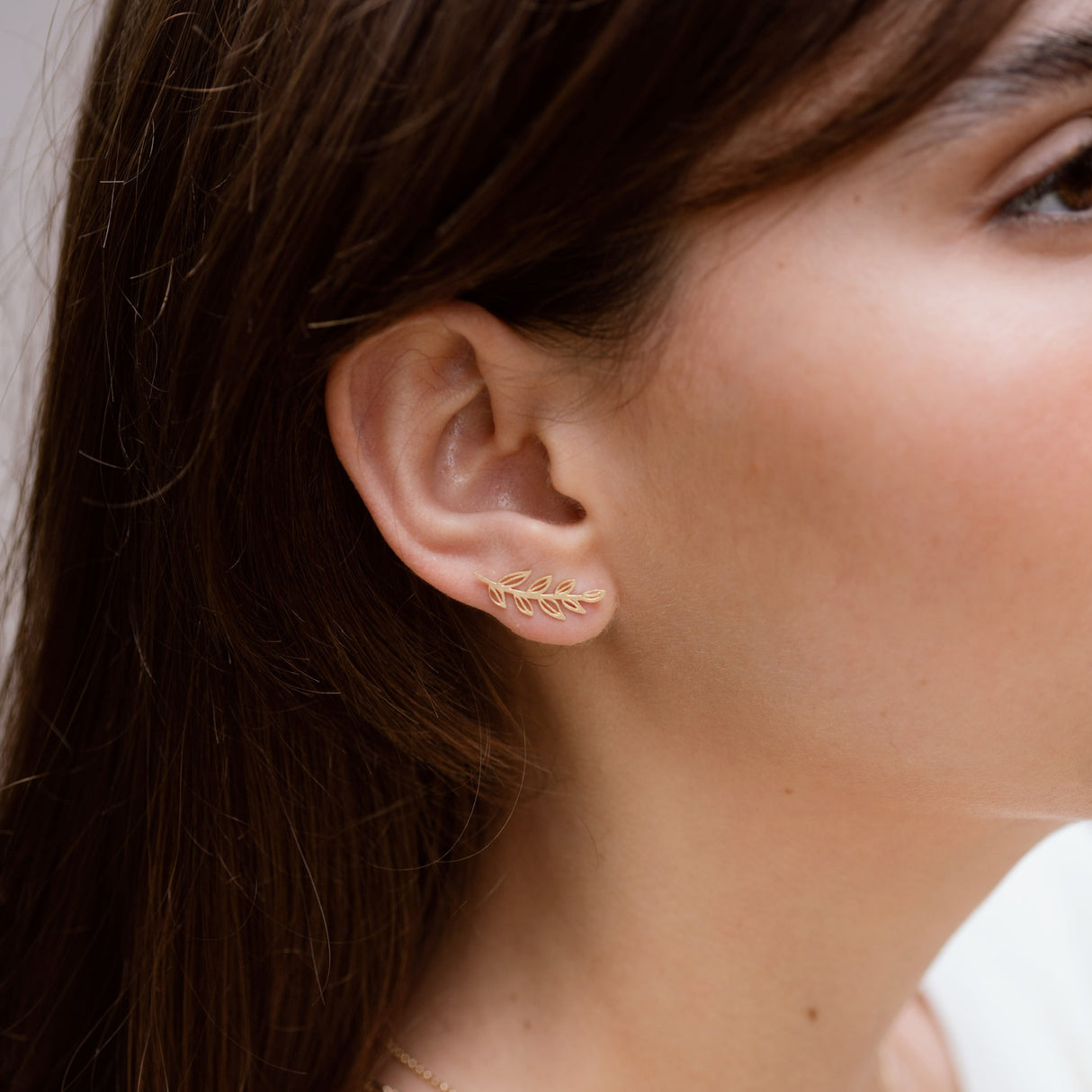 Ear Climber Espiga Gold