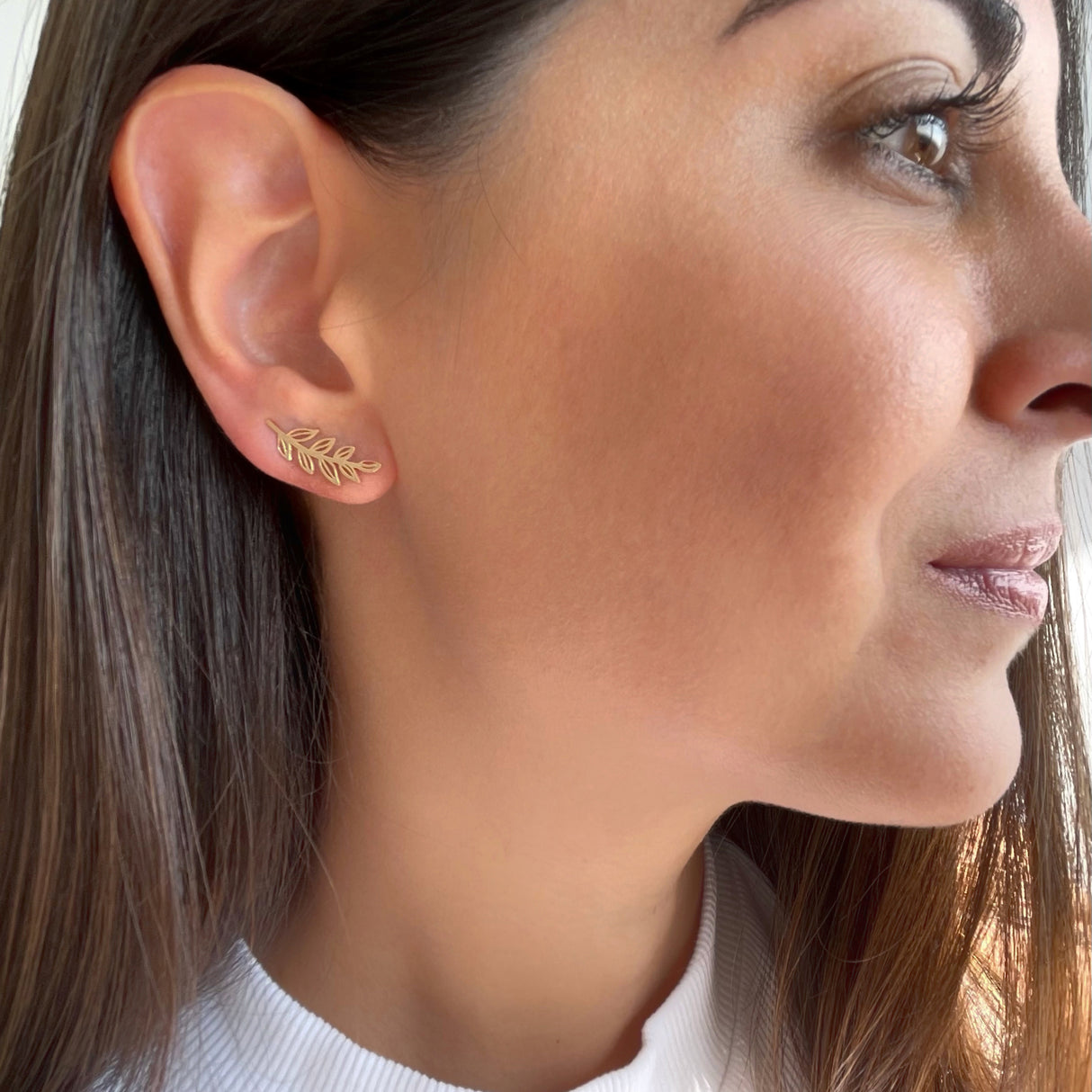 Ear Climber Espiga Gold