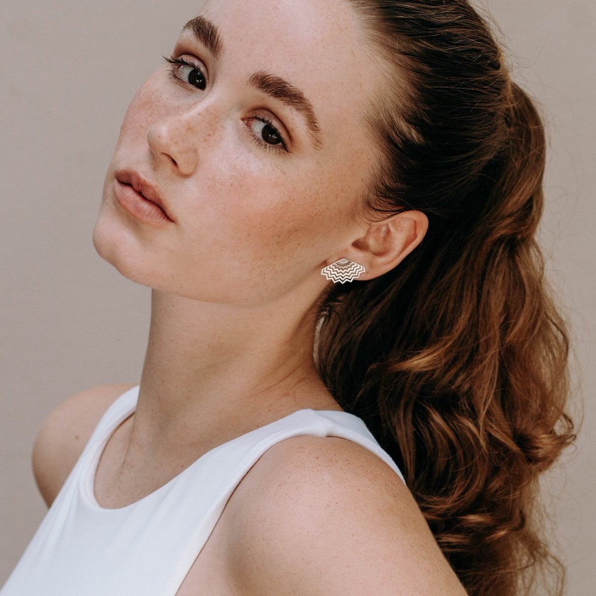 Ear Climber Maja Silver
