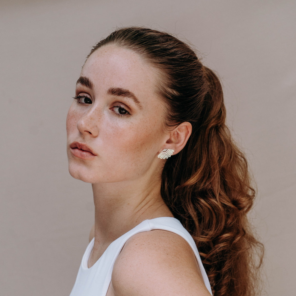 Ear Climber Maja Silver
