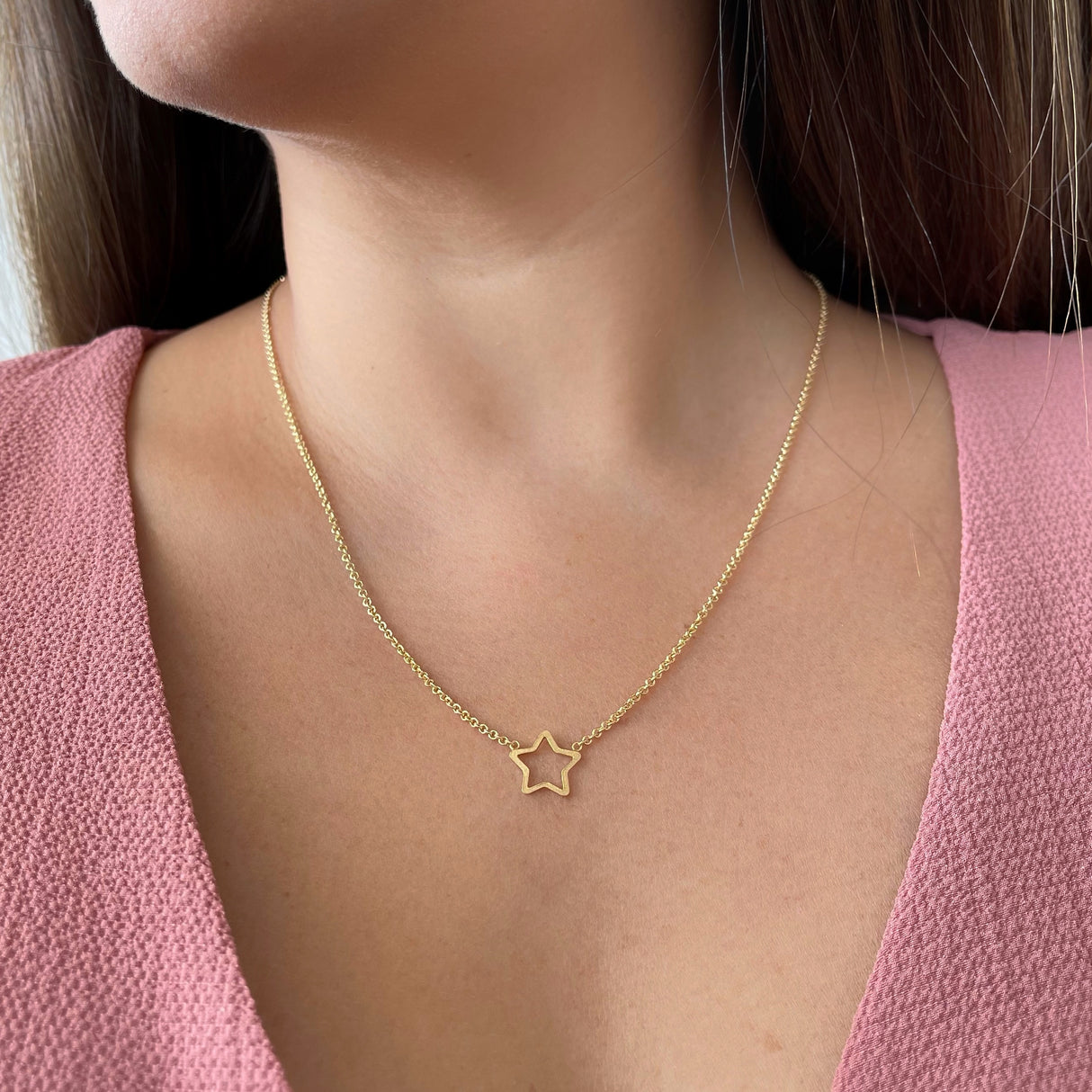 Collar Estrella Gold