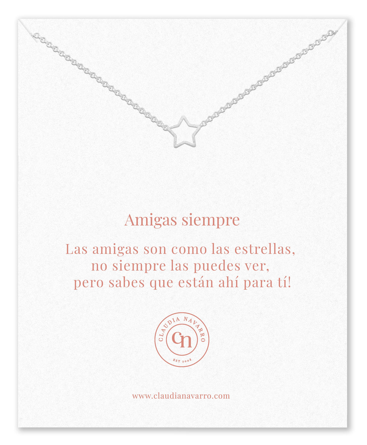 Collar Estrella Silver