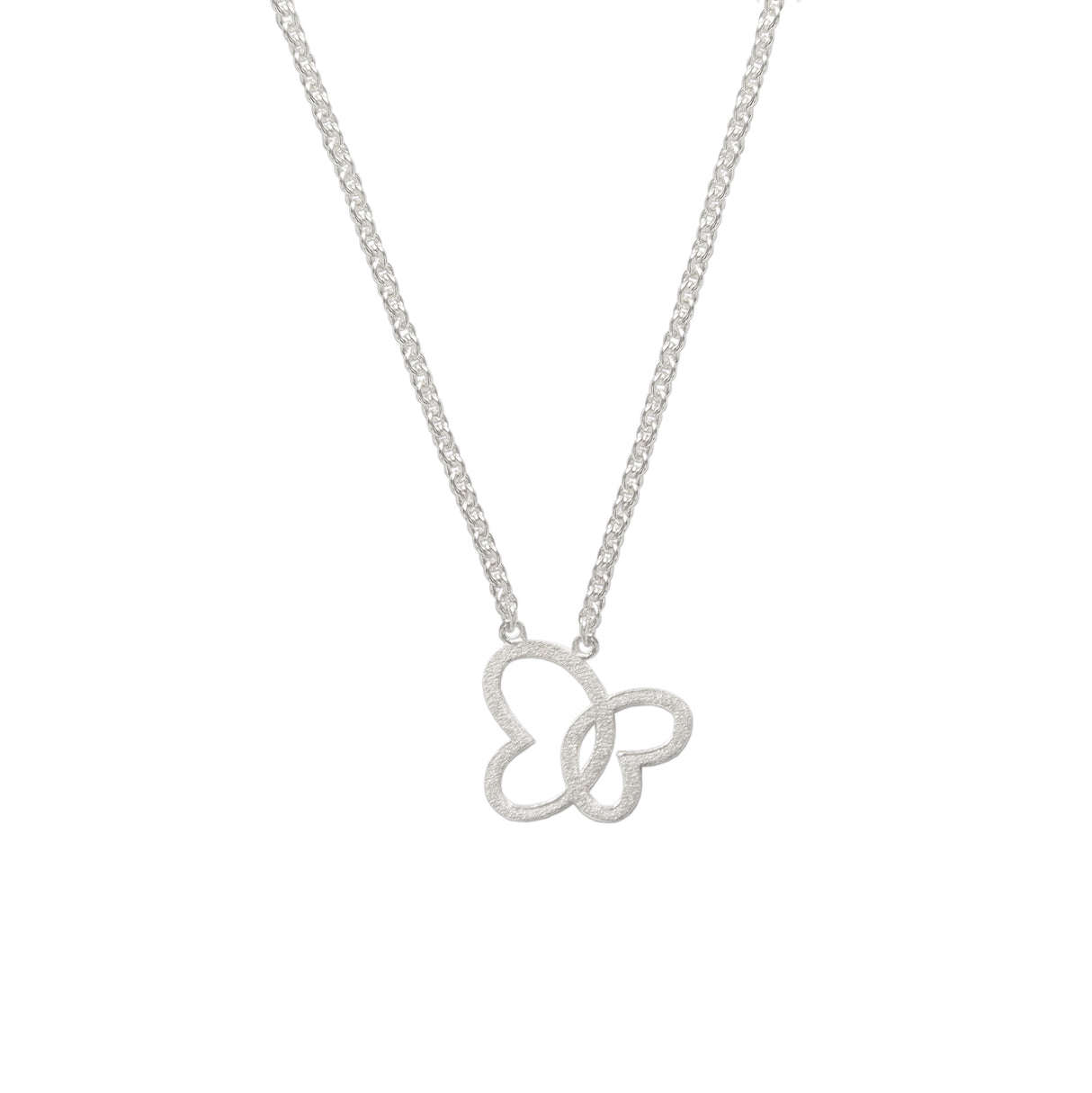 Collar Mariposa Silver