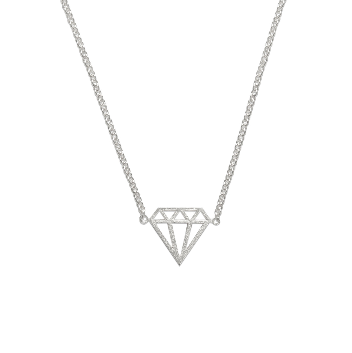 Collar Diamante Silver