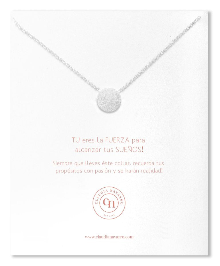 Collar Circulo Silver