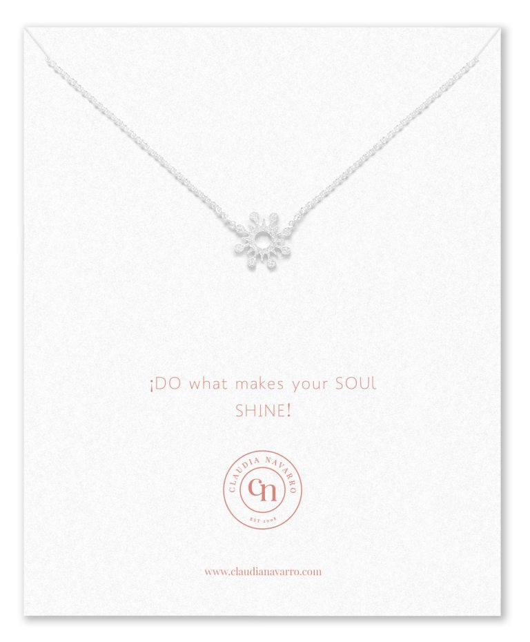 Collar Sol Silver