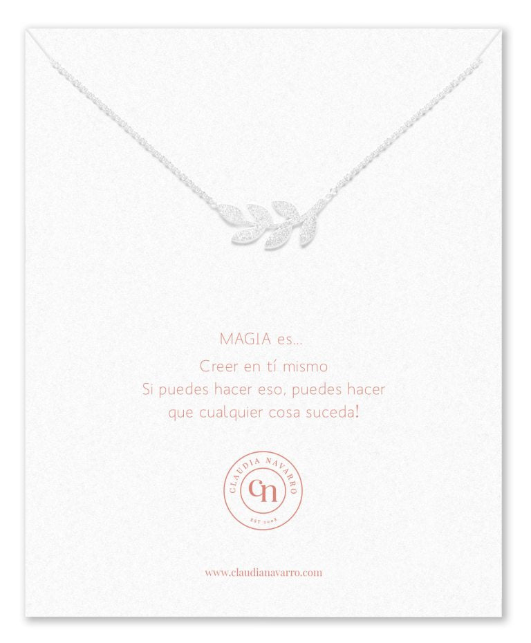 Collar Olivo Silver