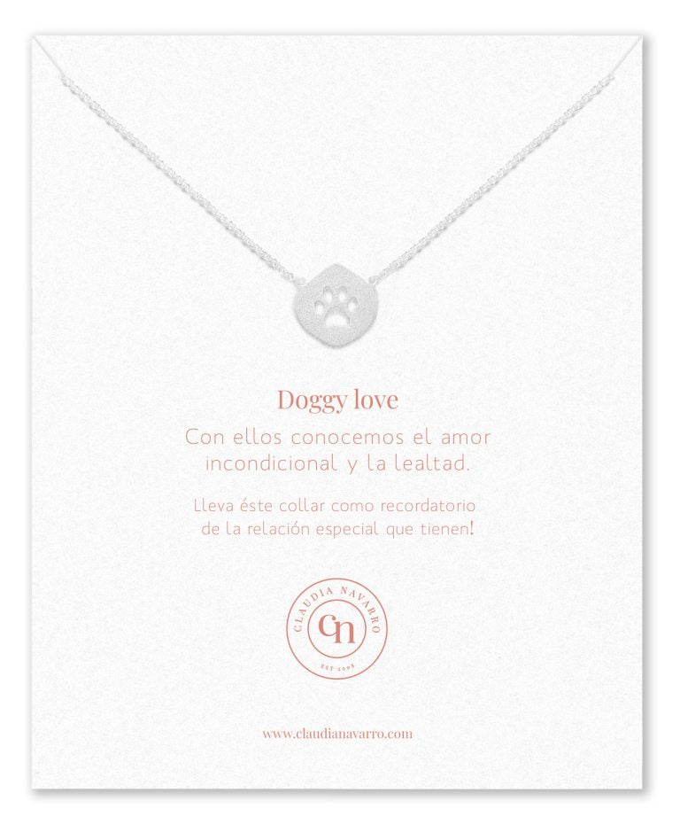 Collar Huella Silver