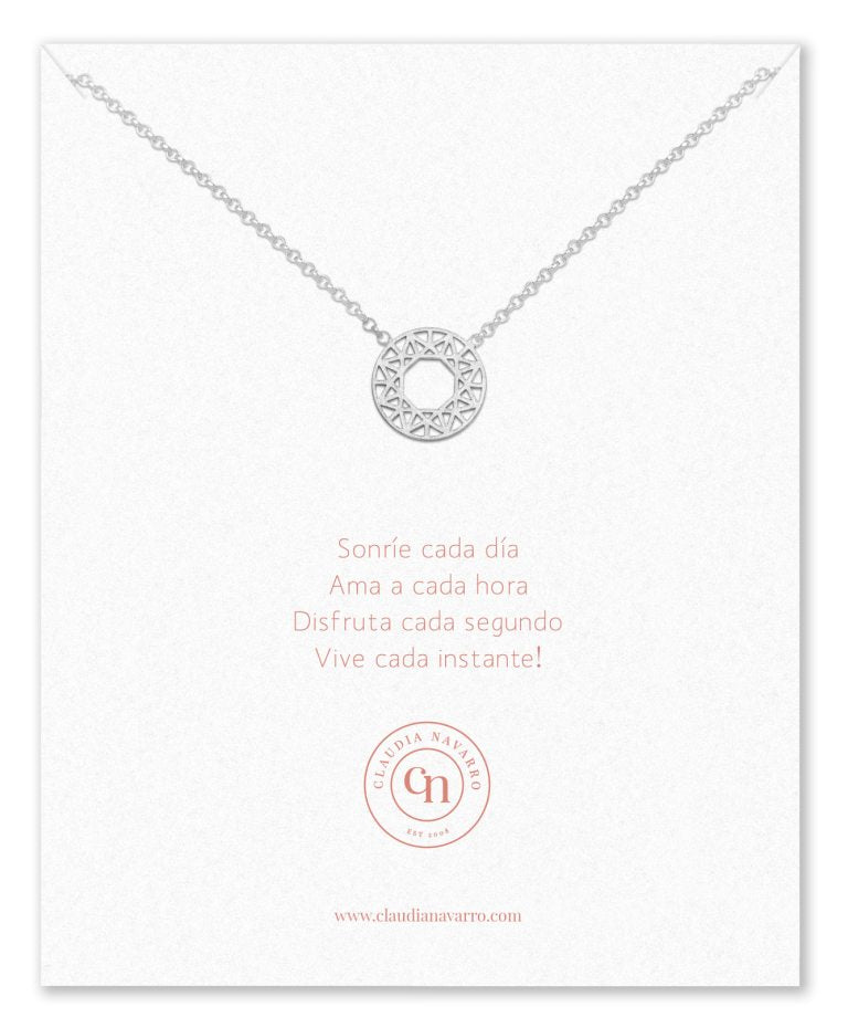 Collar Mandala 2 Silver