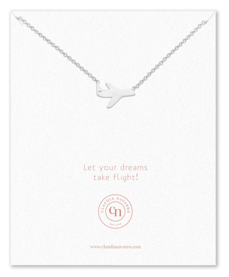 Collar Avión Silver