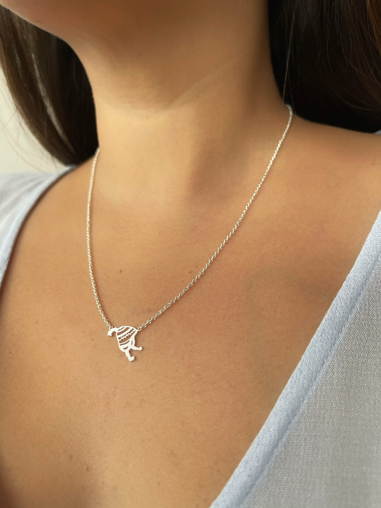 Collar Chullo Silver