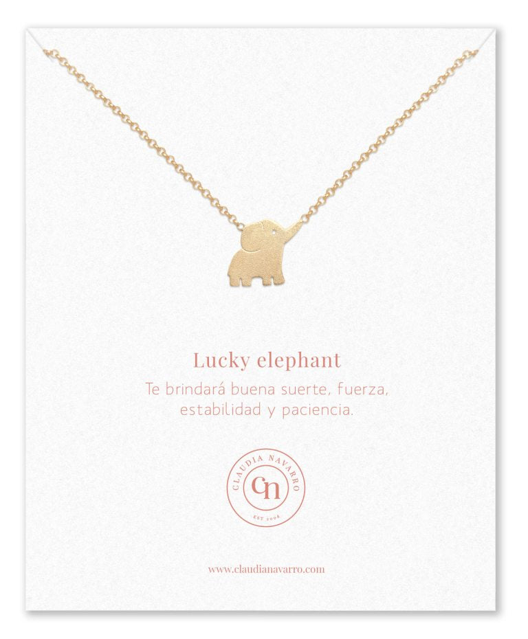 Collar Elefante Gold