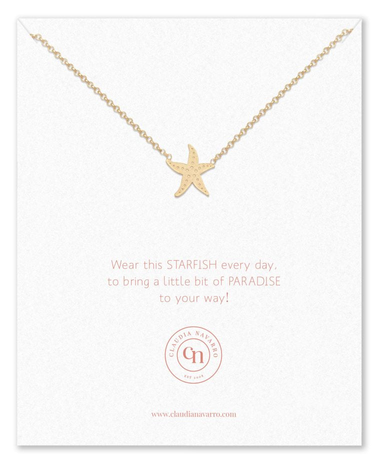 Collar Starfish Gold