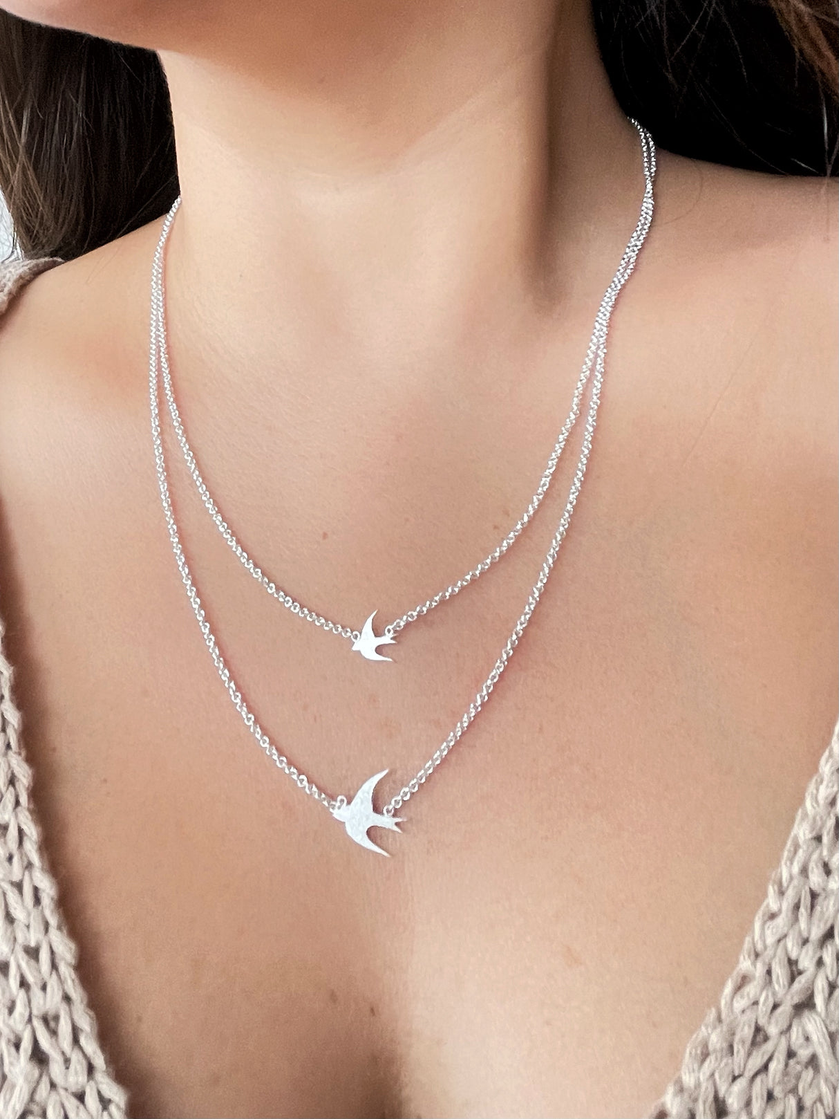 Collar Golondrina Silver