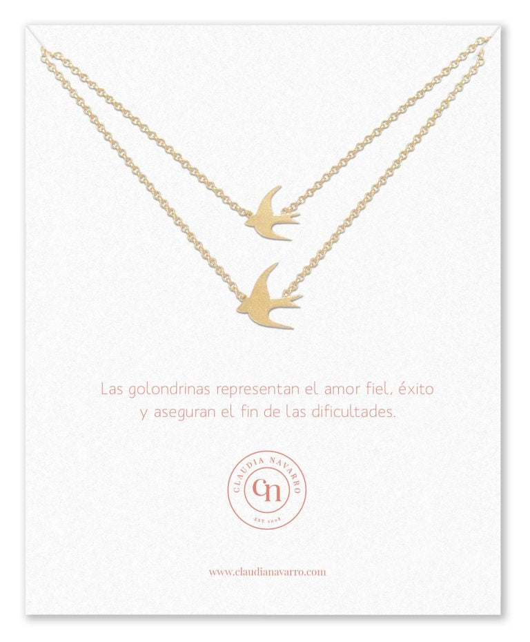Collar Golondrina Gold