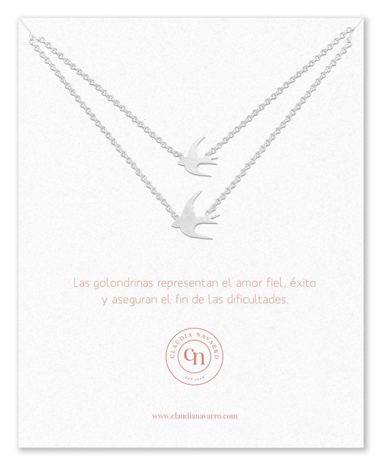 Collar Golondrina Silver