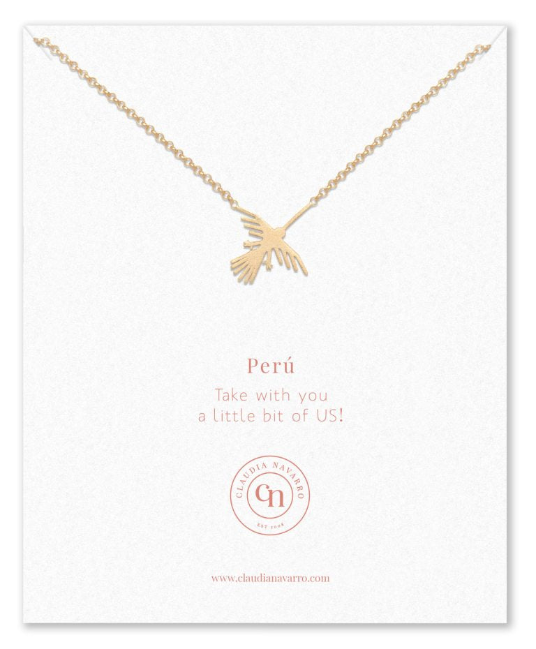 Collar Colibrí Gold