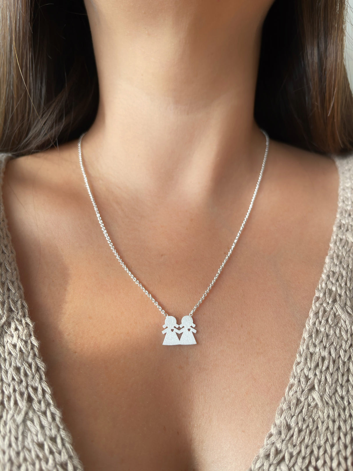 Collar Niña-Niña Silver