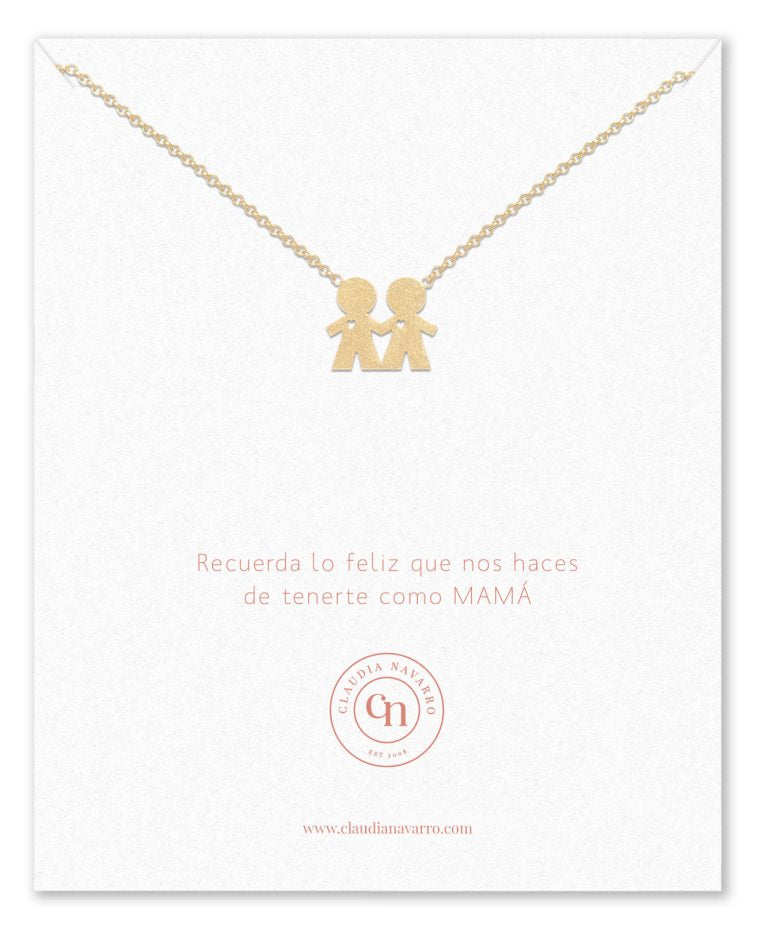 Collar Niño-Niño Gold