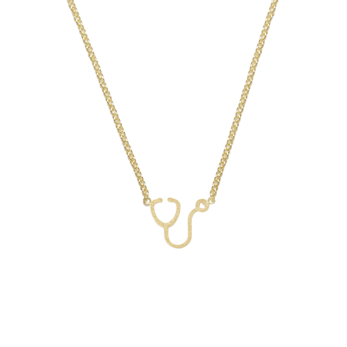 Collar Estetoscopio Gold