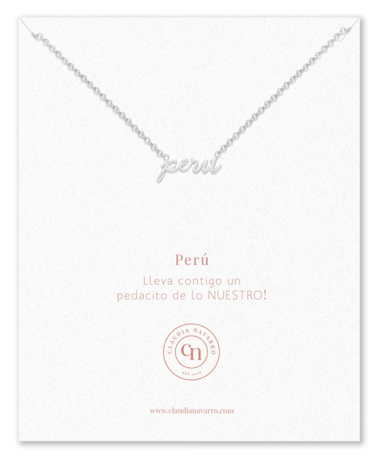 Collar Perú Silver