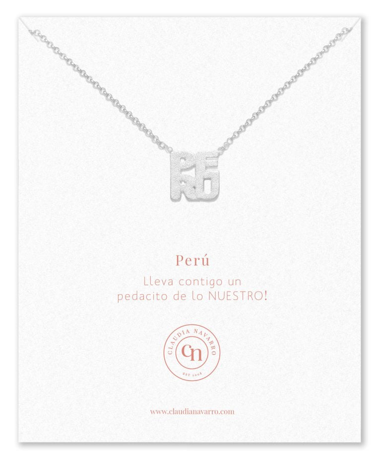 Collar Perú2 Silver
